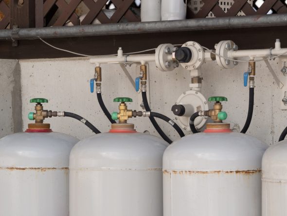 家庭用のプロパンガス